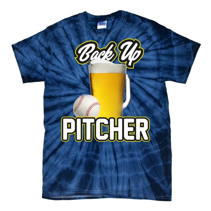 Back Up Pitcher Tie-Dye T-Shirt