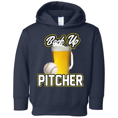 Back Up Pitcher Toddler Hoodie