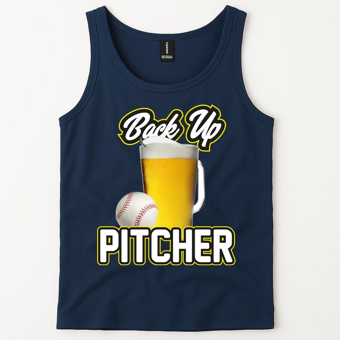 Back Up Pitcher Tank Top