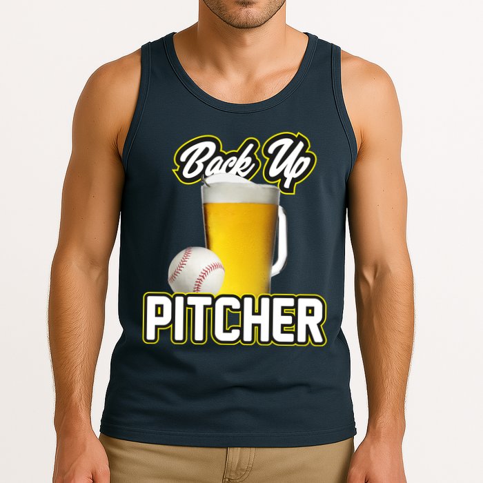 Back Up Pitcher Tank Top