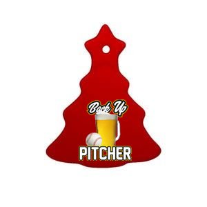 Back Up Pitcher Ceramic Tree Ornament