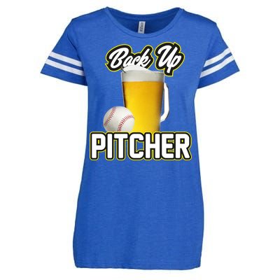 Back Up Pitcher Enza Ladies Jersey Football T-Shirt