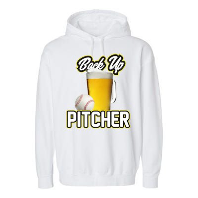 Back Up Pitcher Garment-Dyed Fleece Hoodie