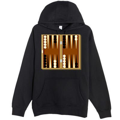 Backgammon Premium Pullover Hoodie