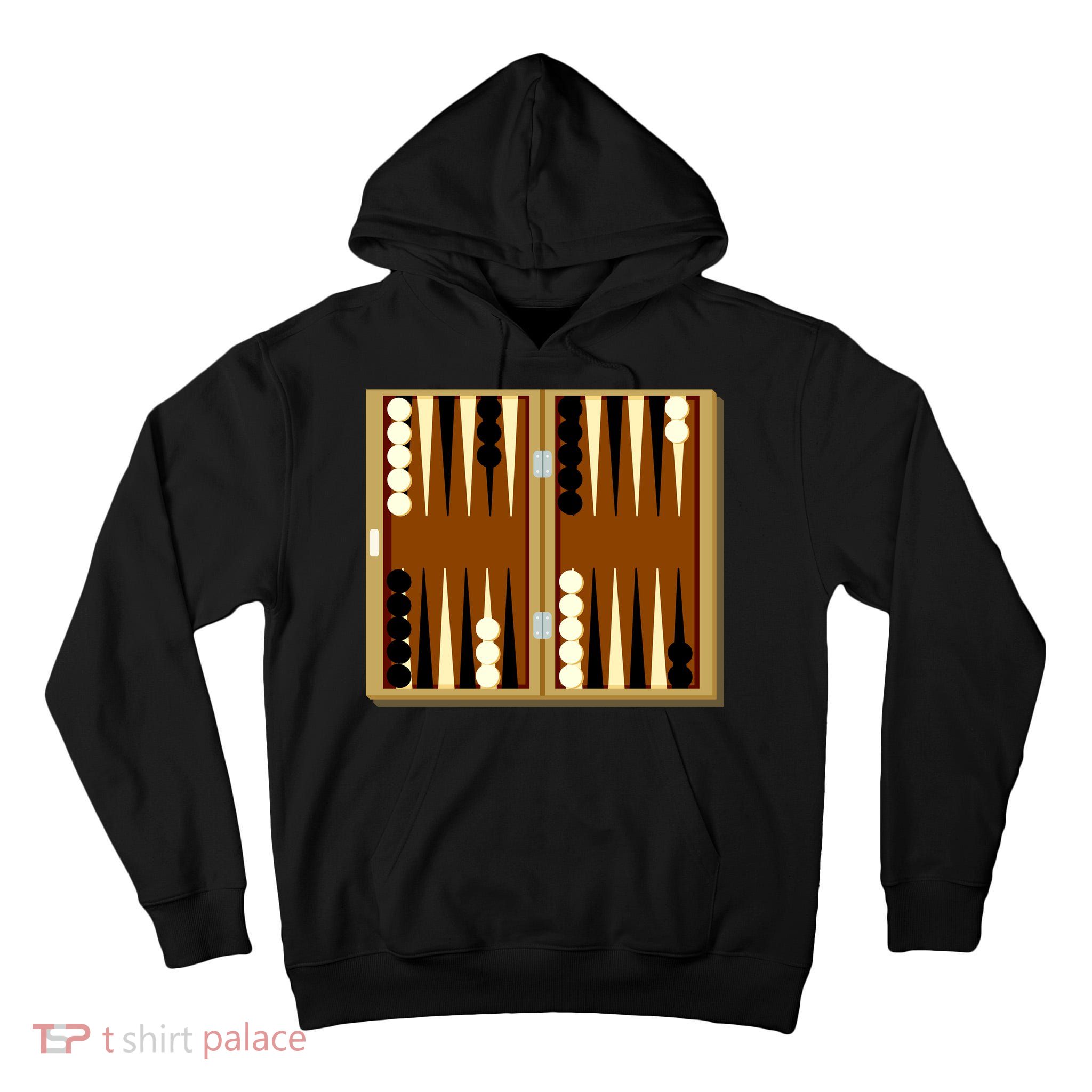 Backgammon Tall Hoodie