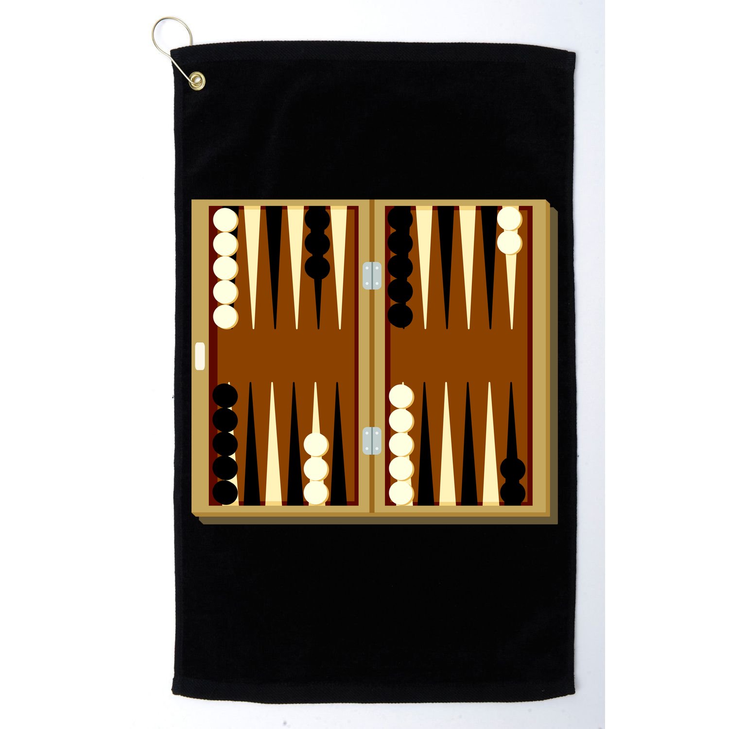 Backgammon Golf Towel