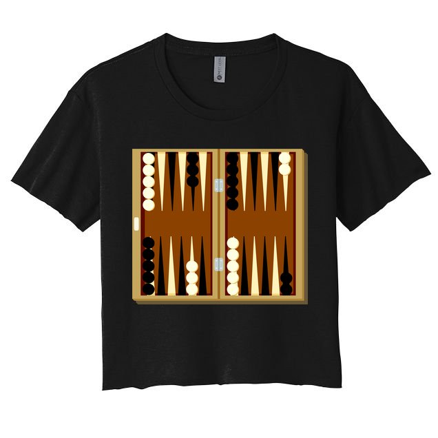 Backgammon Crop Top