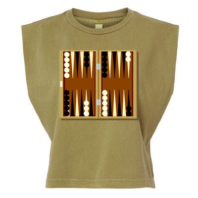 Backgammon Garment-Dyed Women's Muscle Tee