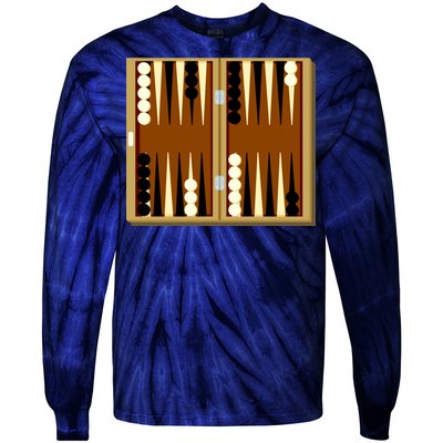 Backgammon Tie-Dye Long Sleeve Shirt