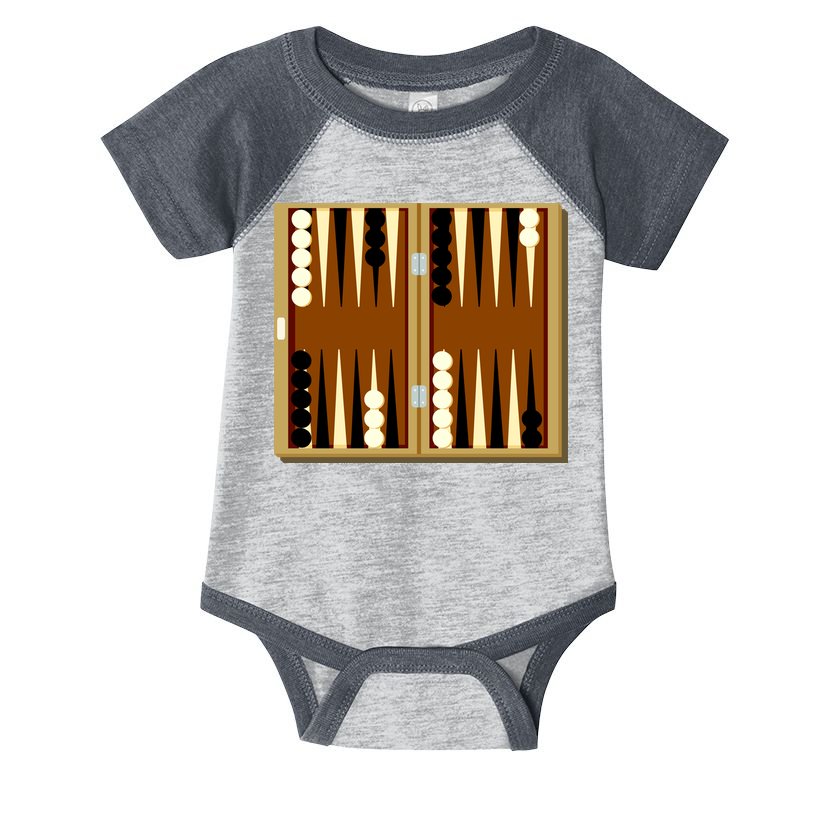Backgammon Infant Baby Jersey Bodysuit