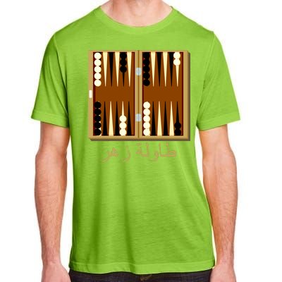 Backgammon Board In Arabic Adult ChromaSoft Performance T-Shirt