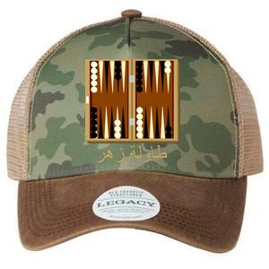 Backgammon Board In Arabic Legacy Tie Dye Trucker Hat