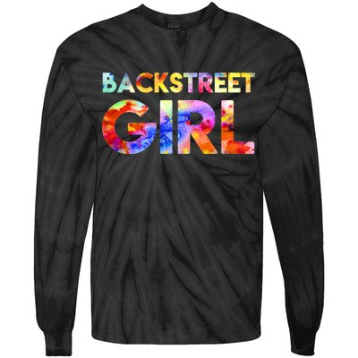 Backstreet Girl  Tie-Dye Long Sleeve Shirt