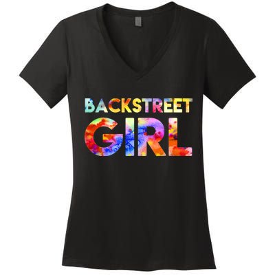 Backstreet Girl  Women's V-Neck T-Shirt