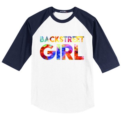 Backstreet Girl  Baseball Sleeve Shirt