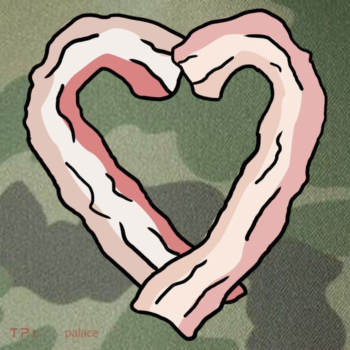Bacon Heart Legacy Tie Dye Trucker Hat