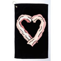 Bacon Heart Golf Towel