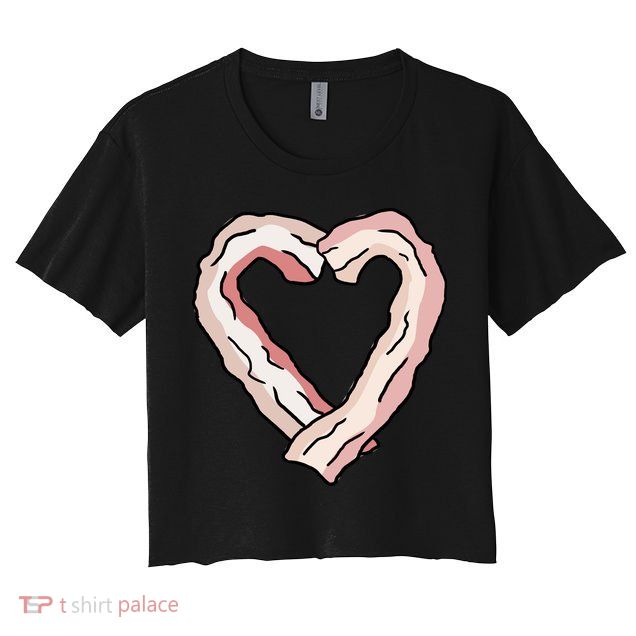 Bacon Heart Crop Top