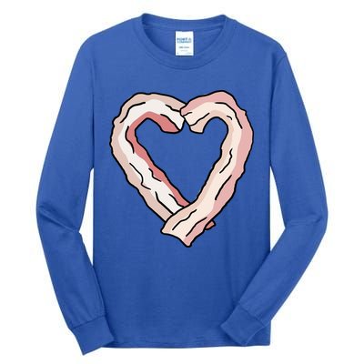 Bacon Heart Tall Long Sleeve T-Shirt