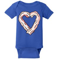 Bacon Heart Baby Bodysuit