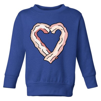 Bacon Heart Toddler Sweatshirt
