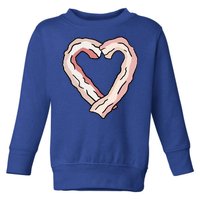 Bacon Heart Toddler Sweatshirt