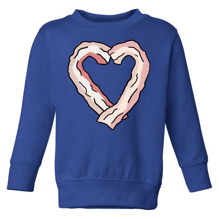 Bacon Heart Toddler Sweatshirt