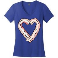 Bacon Heart Women's V-Neck T-Shirt