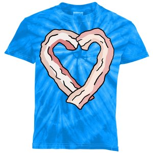 Bacon Heart Kids Tie-Dye T-Shirt