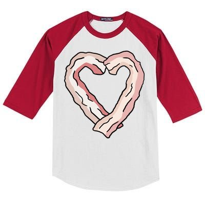 Bacon Heart Kids Colorblock Raglan Jersey