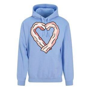 Bacon Heart Unisex Surf Hoodie