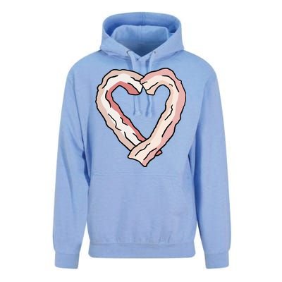 Bacon Heart Unisex Surf Hoodie