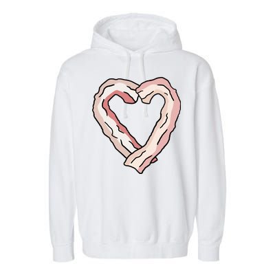 Bacon Heart Garment-Dyed Fleece Hoodie