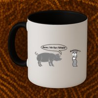 Bacon, I Am Your Father! No! Funny Pig Bacon Lover Mug