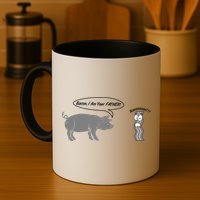 Bacon, I Am Your Father! No! Funny Pig Bacon Lover Mug