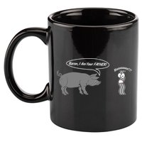 Bacon, I Am Your Father! No! Funny Pig Bacon Lover 11oz C Handle Ceramic Mug