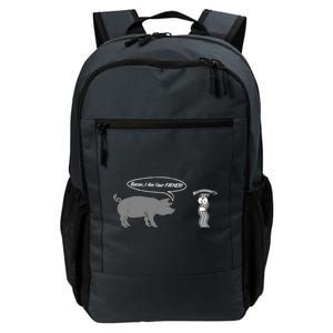 Bacon, I Am Your Father! No! Funny Pig Bacon Lover Daily Commute Backpack