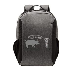 Bacon, I Am Your Father! No! Funny Pig Bacon Lover Vector Backpack