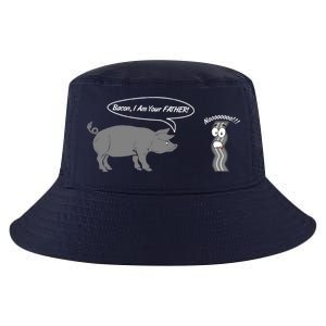 Bacon, I Am Your Father! No! Funny Pig Bacon Lover Cool Comfort Performance Bucket Hat