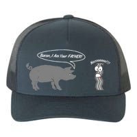 Bacon, I Am Your Father! No! Funny Pig Bacon Lover Yupoong Adult 5-Panel Trucker Hat