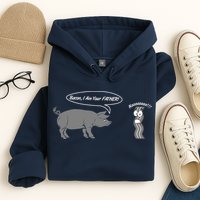 Bacon, I Am Your Father! No! Funny Pig Bacon Lover Hoodie