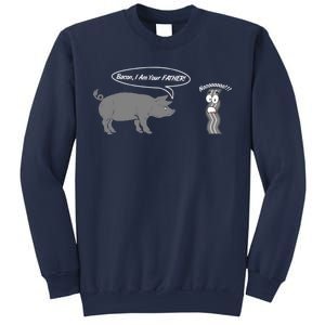 Bacon, I Am Your Father! No! Funny Pig Bacon Lover Sweatshirt