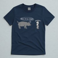Bacon, I Am Your Father! No! Funny Pig Bacon Lover T-Shirt