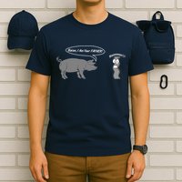 Bacon, I Am Your Father! No! Funny Pig Bacon Lover T-Shirt