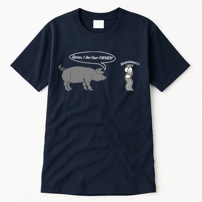 Bacon, I Am Your Father! No! Funny Pig Bacon Lover Tall T-Shirt