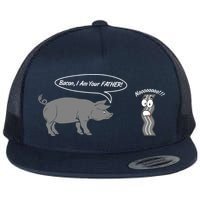 Bacon, I Am Your Father! No! Funny Pig Bacon Lover Flatbill Hat