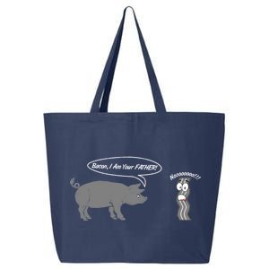 Bacon, I Am Your Father! No! Funny Pig Bacon Lover 25L Jumbo Tote