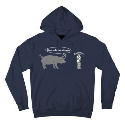 Bacon, I Am Your Father! No! Funny Pig Bacon Lover Tall Hoodie