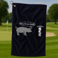 Bacon, I Am Your Father! No! Funny Pig Bacon Lover Golf Towel