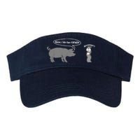 Bacon, I Am Your Father! No! Funny Pig Bacon Lover Valucap Bio-Washed Visor